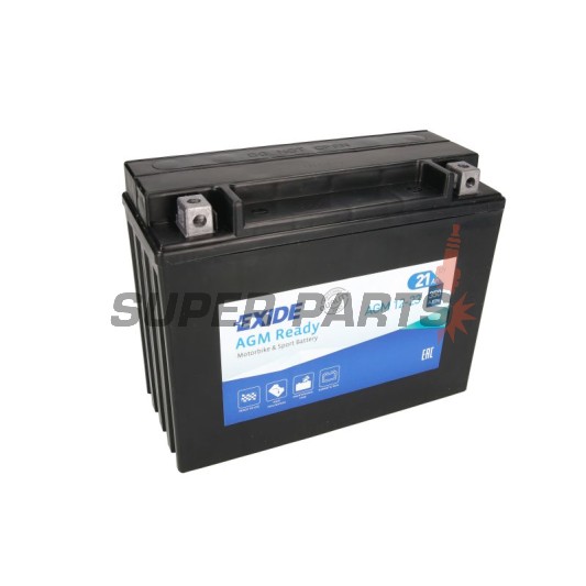Акумулатор -EXIDE- YTX24HL-BS READY, 21Ah 12V