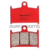 Накладки -BREMBO- 07SU14SA, Suzuki GSF/Bandit 1200cc (1996-2000)/GSX-R 600-1100cc (1988-2007)/RF 900cc (1994-1997)/Triumph Daytona/Speed/Sprint/TT/Trophy 600-1200cc (1993-2006)