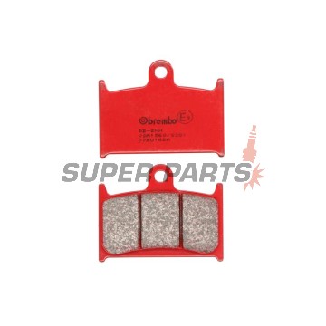 Накладки -BREMBO- 07SU14SA, Suzuki GSF/Bandit 1200cc (1996-2000)/GSX-R 600-1100cc (1988-2007)/RF 900cc (1994-1997)/Triumph Daytona/Speed/Sprint/TT/Trophy 600-1200cc (1993-2006)