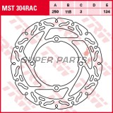 Спирачен диск -TRW- MST304RAC, 250mm, Suzuki RM-X450Z (2010-2019) / RM-Z250 (2007-2019) / RM-Z450 (2005-2018)