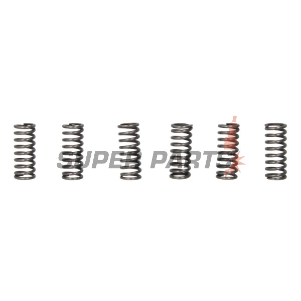 Пружини за съединител комплект -TOURMAX- HSP-221-6, Honda CRF 450 2004-2014, KTM EXC 400 2000-2007, 2009, KTM EXC 520 2000-2002, KTM EXC 250 2002-2006, KTM EXC 450/525 2003-2007, KTM EXC 530 2009-2010, KTM MXC 525 2003-2005, KTM XC 450 2009
