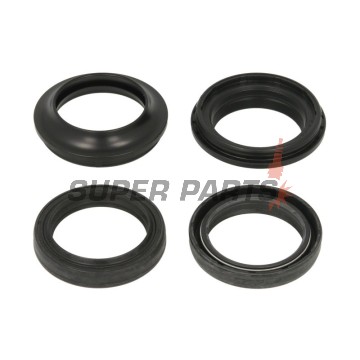 Семеринги и прахоуловители комплект предница -ALL BALLS- Honda VT 500 1985-1986, Kawasaki ZL 600 1986-1987, 1996-1997, ZX 1100 1983-1985, Suzuki GS 1150 1983-1986, GS 500 1988-2010, GS 550 1983-1984, GSX-R 250 1988, GW 250 2012-2017
