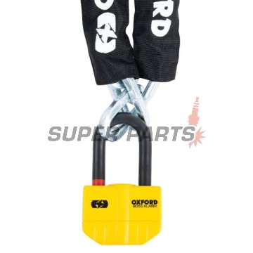 Верига с алармен катинар -OXFORD- Boss Alarm 14mm + Chain 12mm x1.5m