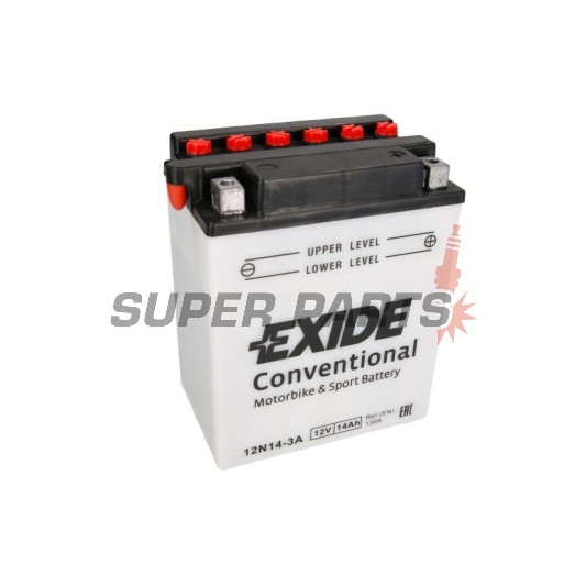 Акумулатор -EXIDE- 12N14-3A, 14Ah 12V