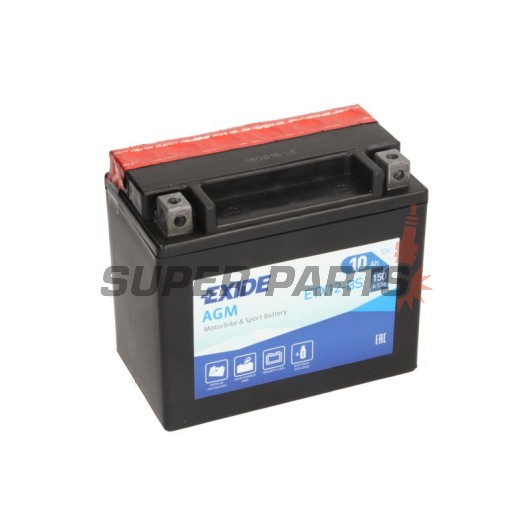 Акумулатор -EXIDE- YTX12-BS, 10Ah 12V