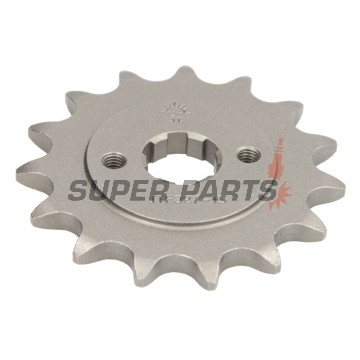 Преден пиньон -JT- JTF327,15, 15 зъба, Honda CRF 150 2003-2005, 2008-2018, CRF 230 2003-2017, CRM 125 1990-1999, NSR 125 1989-2002, VT 125 1999-2008, XL 125 2001, 2004-2013, XR 250 1988-1995
