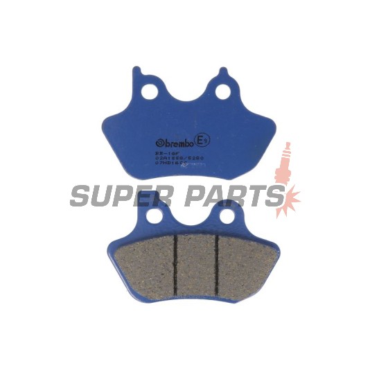 Накладки -BREMBO- 07HD16CC, Harley Davidson Road King, Electra Glide, Street Glide, Softail, Dyna, Sportster, V-Rod (2000-2017)