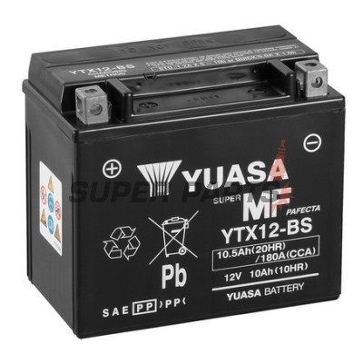 Акумулатор -YUASA- YTX12-BS, 11Ah 12V