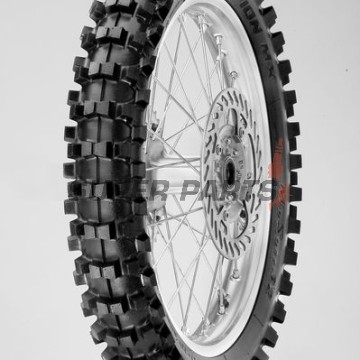 Задна офроуд гума -PIRELLI MOTOR- 90/100-14, SCORPION MX, средно мека 32 MINI