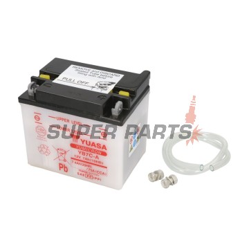 Акумулатор -YUASA- YB7C-A, 7Ah 12V