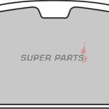 Накладки -FERODO- FDB636EF, Yamaha BW’S / Jog / TZR / Axis, MBK Booster / Target, Peugeot V-Clic, PGO Big Max / Tornado, Malaguti Blog, Italjet Bazooka / Pista 50-160 1988-2010