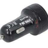 USB адаптер за запалка -4 RIDE- 12V, 2xUSB 3.0 + волтметър - универсален
