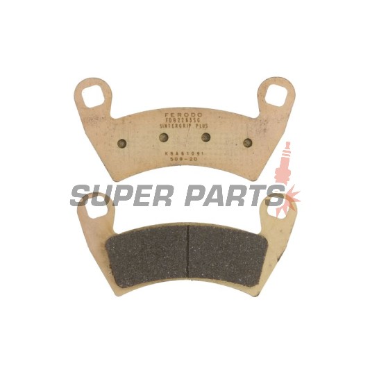 Накладки -FERODO- FDB2263SG, Polaris Ranger / RZR / XP / Crew / Diesel / 6x6 800 / 900 / 1000 2008-2018