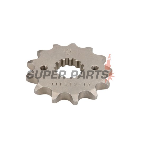 Преден пиньон -JT- JTF513,13, 13 зъба, Cagiva Raptor 1000 2001-2006, V-Raptor 1000 2001-2006, X-Raptor 1000 2002-2003, X-Tra Raptor 1000 2001-2005, Kawasaki GPX 500 1988, GPX 600 1988-1990, 1993-2000, GPX 750 1987-1988, GPZ 305 1983