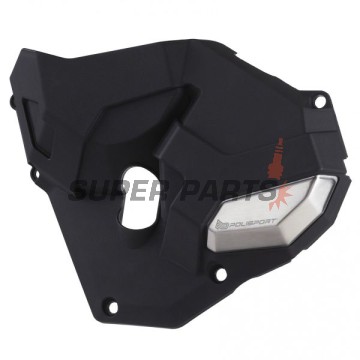 Предпазител за капак на съединителя -POLISPORT- черен, HONDA CB, CBR 650 2014-2020