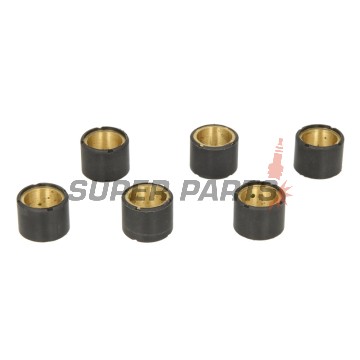 Ролки за вариатор -RMS- 23x18mm, 16g, 6бр, Honda FES 150 1998-2002, Honda Pantheon 150 1998-2000