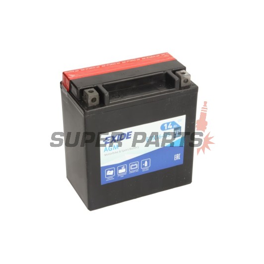 Акумулатор -EXIDE- YTX16-BS, 14Ah 12V