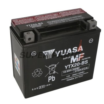 Акумулатор -YUASA- YTX20-BS, 19Ah 12V