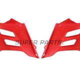 Предни странични пластмаси -POLISPORT- червени, GAS GAS EC 125-450 2005-2006