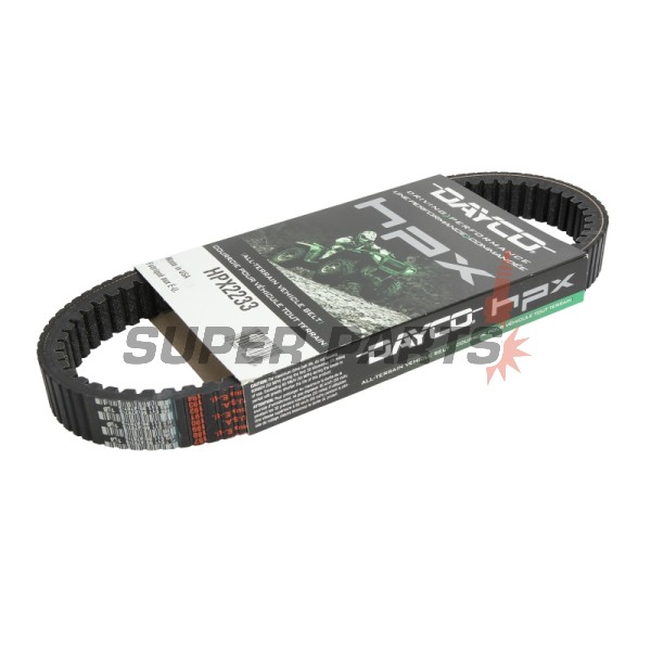 Ремък -DAYCO- DAYHPX2233, 893mm, Bombardier / CAN-AM Outlander / Quest / Traxter / Renegade 500 / 650 / 800 / 1000, Kawasaki Prairie 400, Kymco UXV 700i, Yamaha YFM Grizzly / Kodiak 550 / 600 / 660 / 700, YXR Rhino 660 1997-2018