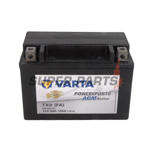 Акумулатор -VARTA- YTX9-BS READY, 8Ah 12V