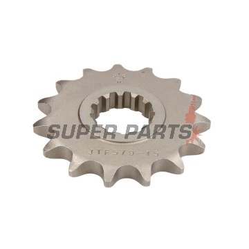 Преден пиньон -JT- JTF579,15, 15 зъба, Yamaha FJ 1100 1984-1985, FJ 1200 1986-1996, FZ1 1000 2006-2015, FZS 1000 2001-2005, MT-01 1670 2004-2011, RD 500 1984-1987, RZ 500 1984, XJR 1200 1995-1998, XJR 1300 1998-2017