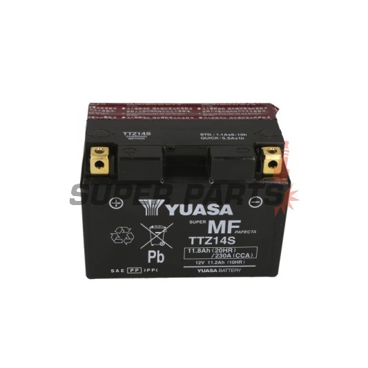Акумулатор -YUASA- TTZ14S, 12Ah 12V