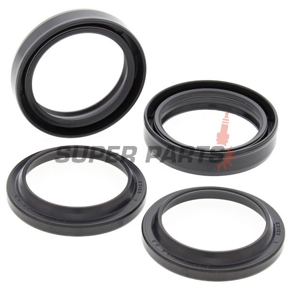 Семеринги и прахоуловители комплект предница -ALL BALLS- Honda CR 250/450 1981, Kawasaki KXT 250 1986-1987, Yamaha XT 600 1984-2002
