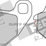 Накладки -FERODO- FDB2096EF, Kawasaki KFX 50/90 (2007-2017), Kymco Agility 125-200 (2008-2019), Like 50-200 (2009), MX/MXU 50-150 (2004-2010), People 50-500 (2000-2016), Vitality 50 (2004-2005)