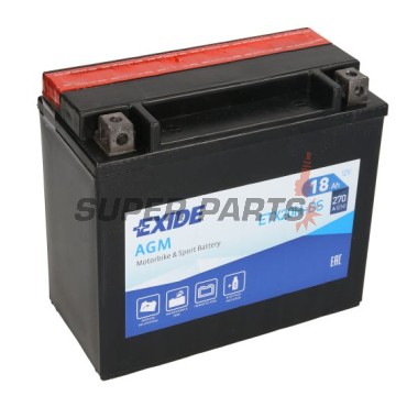 Акумулатор -EXIDE- YTX20H-BS, 18Ah 12V