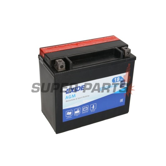 Акумулатор -EXIDE- YTX20H-BS, 18Ah 12V