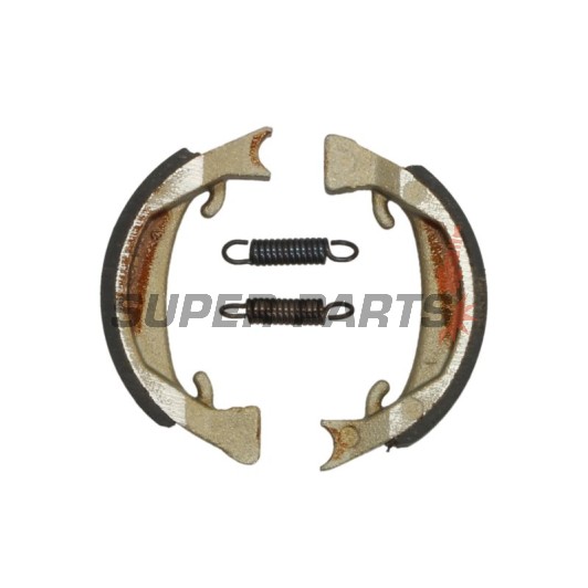 Накладки (челюст) -TRW- MCS828, 80x18mm, Honda PF, PX; KTM Adventure, SX, Mini Adventure, Junior, Senior; Peugeot 103, 104, 105, ASV; Puch GTL, Maxi, Monza