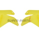 Предни странични пластмаси -POLISPORT- жълти, SUZUKI RM-Z 450 2005-2006