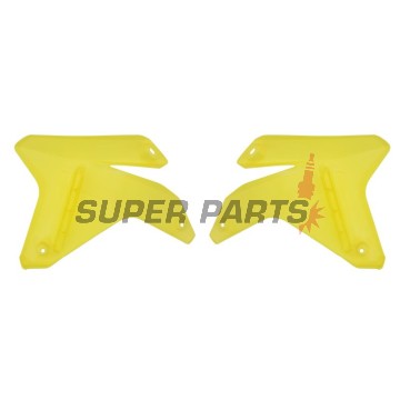 Предни странични пластмаси -POLISPORT- жълти, SUZUKI RM-Z 450 2005-2006