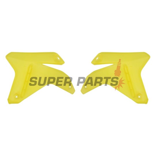 Предни странични пластмаси -POLISPORT- жълти, SUZUKI RM-Z 450 2005-2006