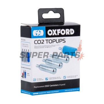 CO2 пълнители -OXFORD- 16g, комплект 4бр