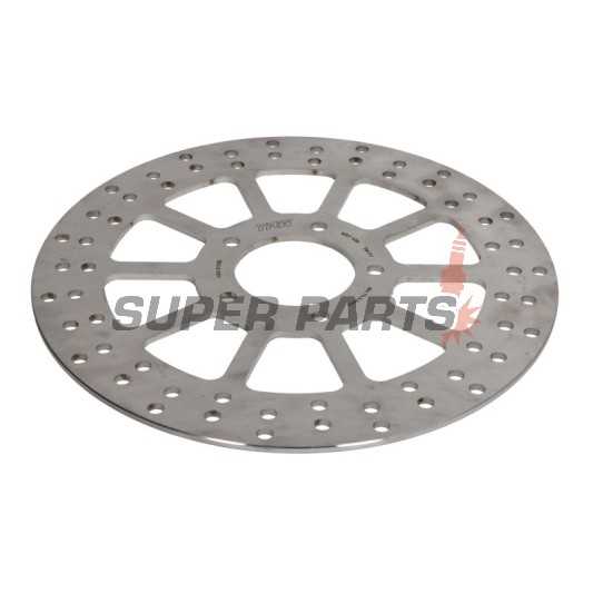 Спирачен диск -TRW- MST409, 260mm, Aprilia Atlantic 500 Sprint (2002-2010), Scarabeo 125/300/400/500 (1999-2012), Sportcity 125/200/250/300 Cube (2004-2013); Derbi Boulevard 125 (2008-2012), Rambla 125/250/300i (2008-2012)