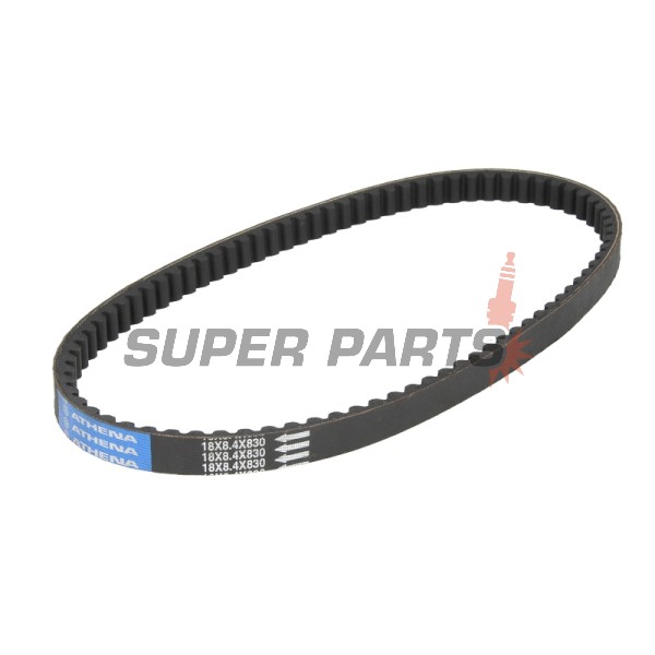 Ремък -ATHENA- S410000350016, 830x18mm, Honda SGX (Sky) 50 1997-2001, SH 50 1996-2003, X8R/ SZX 50 1998-2002