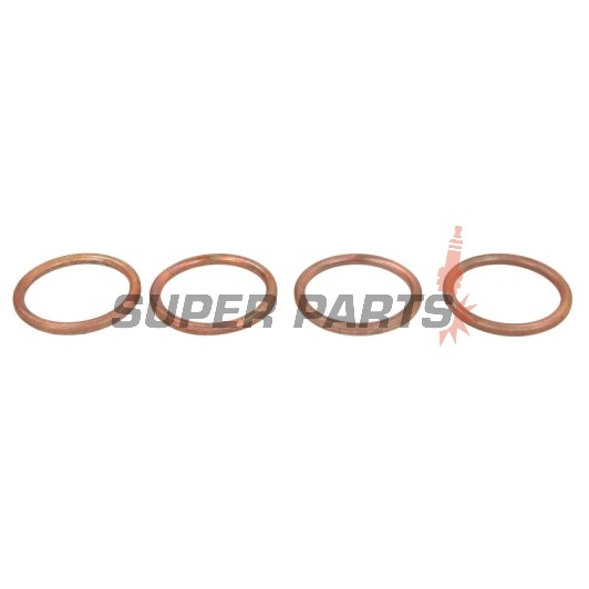 Гарнитура за ауспух -WINDEROSA- Honda GL 1000 1974-1979, Honda GL 1100 1980-1983, Honda GL 1200 1984-1987