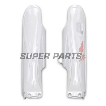 Протектори за предница (колове) -POLISPORT- бели, YAMAHA YZ 85 2022-2023