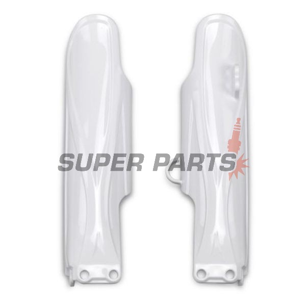 Протектори за предница (колове) -POLISPORT- бели, YAMAHA YZ 85 2022-2023