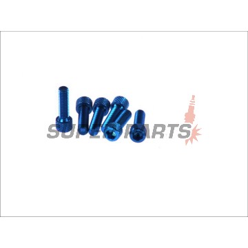 Болтове комплект -VICMA- M6x20mm, сини, 6бр