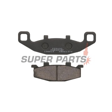 Накладки -FERODO- FDB481EF, Kawasaki ER / GPX / GPZ / Tengai / KLE / Eliminator / Zephyr / ZRX / ZX / ZZR, Suzuki DR / GS / Bandit / GSX / VX 400-1200 1988-2008