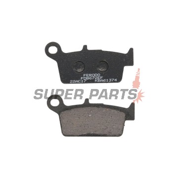 Накладки -FERODO- FDB672EF, Kymco Cobra / Top Boy / ZX Fever, Peugeot SV, Sachs SR Samba 50-125 1993-2007