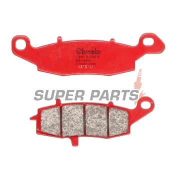 Накладки -BREMBO- 07KA18SA, Kawasaki ER-6, Versys, Vulcan, Z750 / Suzuki V-Strom, Bandit, SV650, Intruder, GS500, GSX750F, Freewind