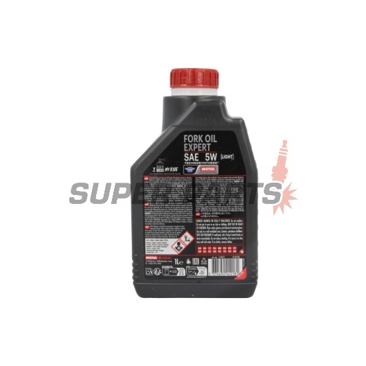 Масло за амортисьори -MOTUL- FORKOIL, 5W, за предници/вилки, 1L