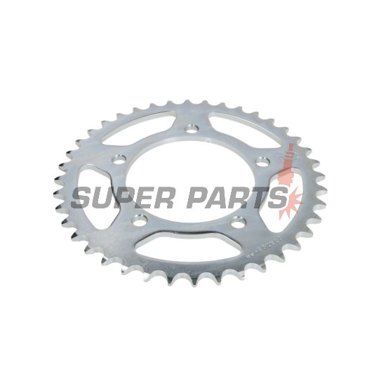 Заден пиньон -JT- JTR703,40, 40 зъба, стоманен, Aprilia Pegaso 650 2007-2009, Pegaso 660 2005-2009, RS 125 2006-2013, RSV 1000 1998-2009, BMW G 650 2007-2008