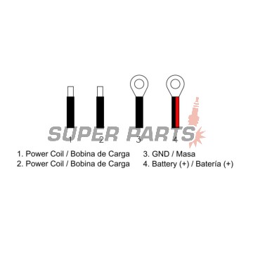 Реле за зареждане -DZE- DZE10181, реле-регулатор, 12V, 35A, Harley-Davidson