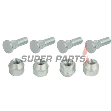 Болтове за джанта комплект -ALL BALLS- Arctic Cat DVX 400 2004-2006, Kawasaki KFX 400 2003-2006, Suzuki LT-R 450 2006-2009, LT-Z 250 2004-2009, LT-Z 400 2003-2014