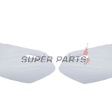 Задни странични пластмаси -POLISPORT- бели, YAMAHA YZ 85 2002-2014